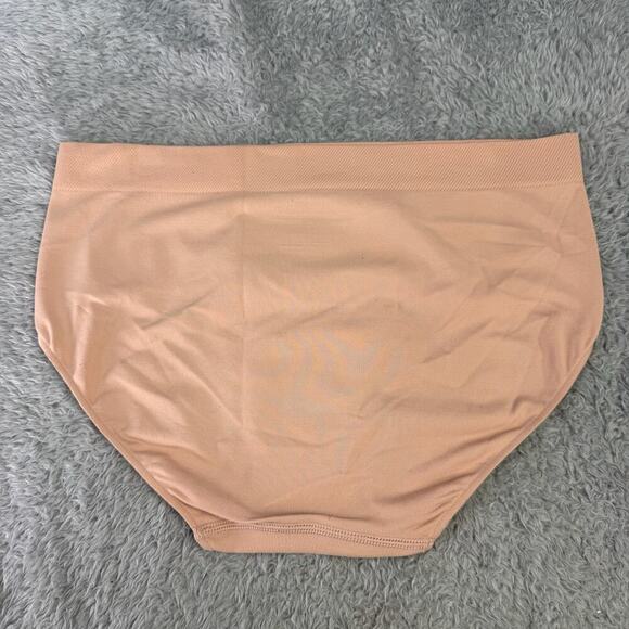 Le Mystere 4417 Seamless Comfort Brief Panty Sz Large Luxury Comfort Sahara 293 - Picture 4 of 8